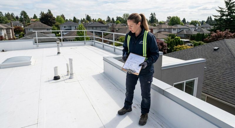Tpo Roof Inspection in Farmville, VA