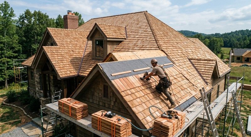 Wood Roofing Installation in Appomattox County, VA