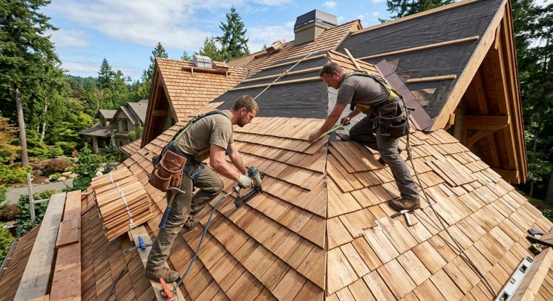 Wood Roofing Installation in Appomattox County, VA