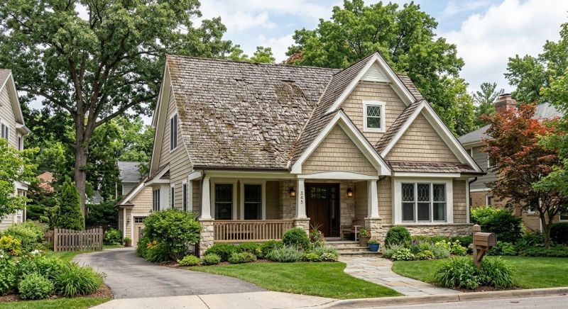 Wood Shake Roof Replacement in Farmville, VA