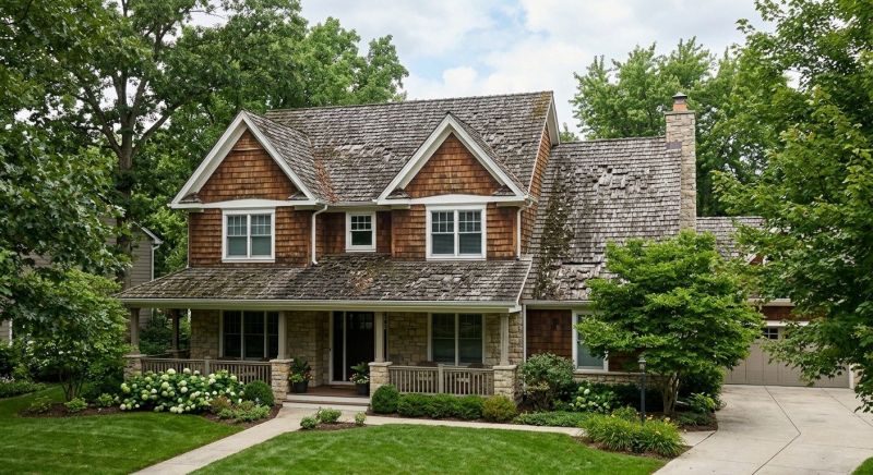 Wood Shake Roof Replacement in Victoria, VA