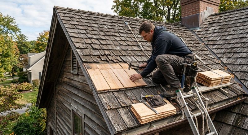 Wood Shingles Repair in Appomattox County, VA