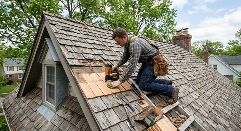 Wood Shingles Repair in Crewe, VA