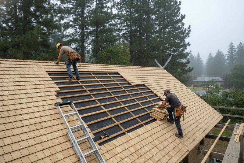 Wood Shingles Repair in Crewe, VA