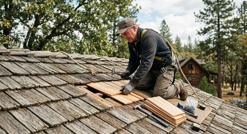 Wood Shingles Repair in Keysville, VA