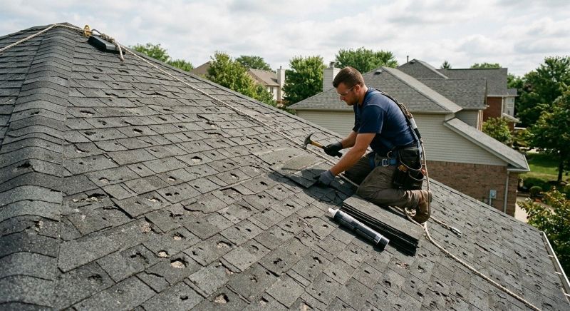 Hail Damage Roof Repair in Buckingham County, VA
