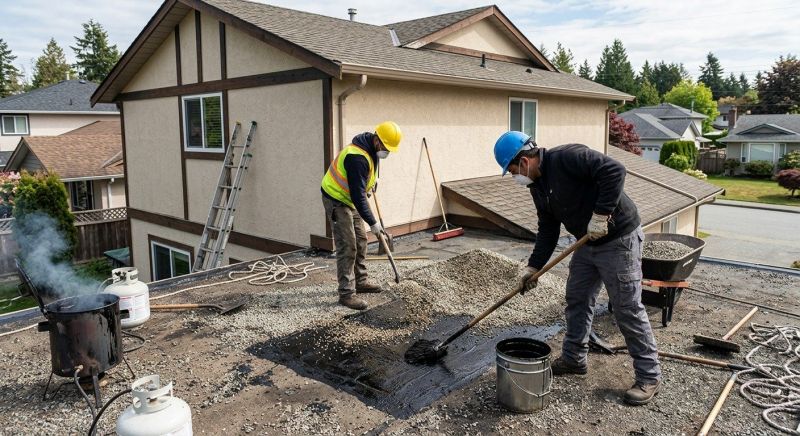 Tar And Gravel Roof Repair in Buckingham, VA